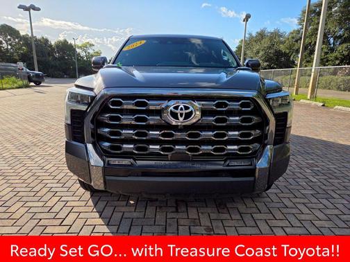 Magnetic Gray Metallic 2024 Toyota Tundra Hybrid Platinum