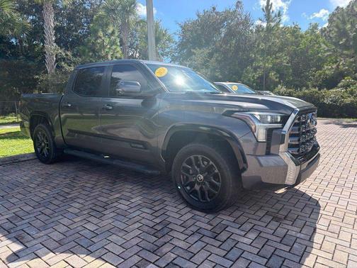 Magnetic Gray Metallic 2024 Toyota Tundra Hybrid Platinum