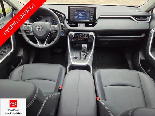 Blizzard Pearl 2022 Toyota RAV4 Hybrid XLE Premium