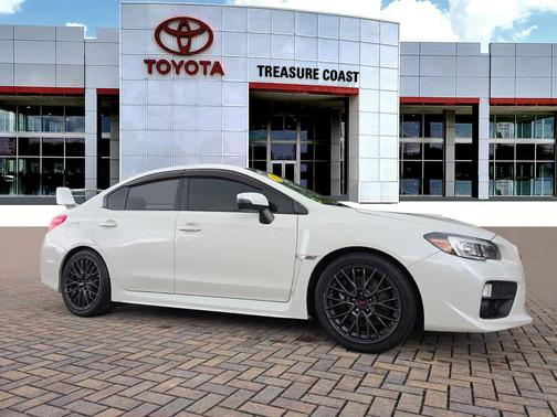 Crystal White Pearl 2017 Subaru WRX STI Base