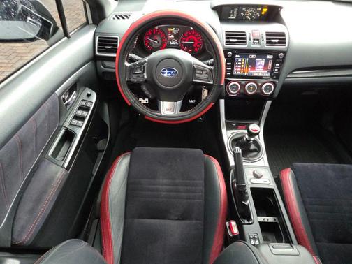 Crystal White Pearl 2017 Subaru WRX STI Base