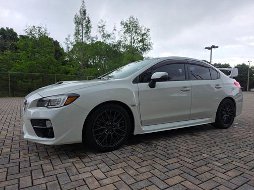 Crystal White Pearl 2017 Subaru WRX STI Base