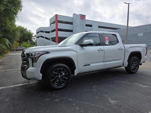 Wind Chill Pearl 2026 Toyota Tundra Hybrid Platinum