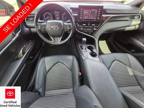Supersonic Red 2022 Toyota Camry SE