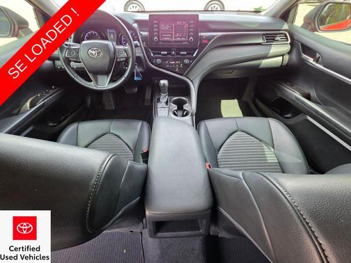 Supersonic Red 2022 Toyota Camry SE