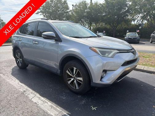 Silver Sky Metallic 2017 Toyota RAV4 XLE