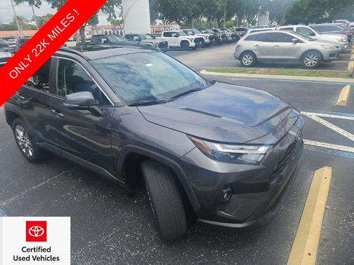 Magnetic Gray Metallic 2023 Toyota RAV4 XLE Premium
