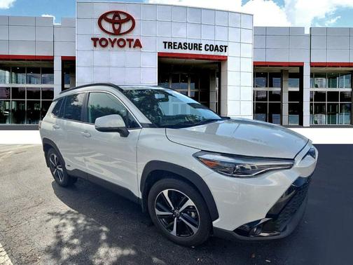Wind Chill Pearl 2023 Toyota Corolla Cross Hybrid XSE