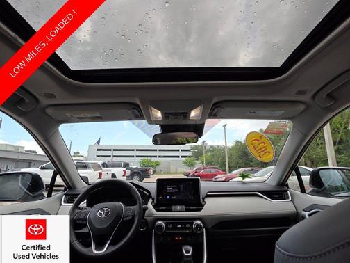 Silver Sky Metallic 2025 Toyota RAV4 Hybrid XLE Premium