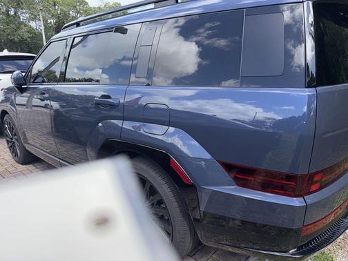 Atlantis Blue 2025 Hyundai SANTA FE Calligraphy