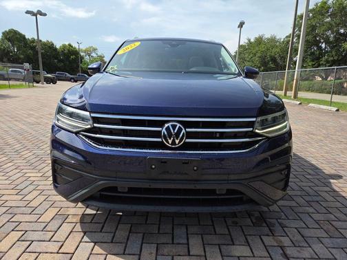 Atlantic Blue Metallic 2022 Volkswagen Tiguan 2.0T SE 4MOTION