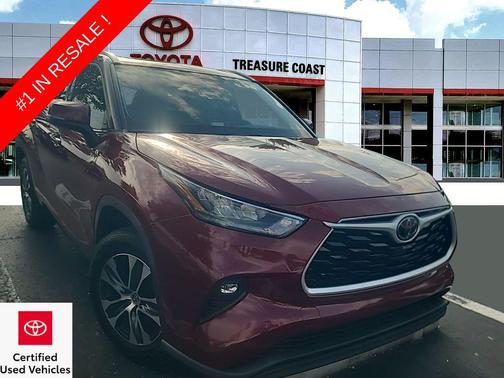 Ruby Flare Pearl 2020 Toyota Highlander XLE