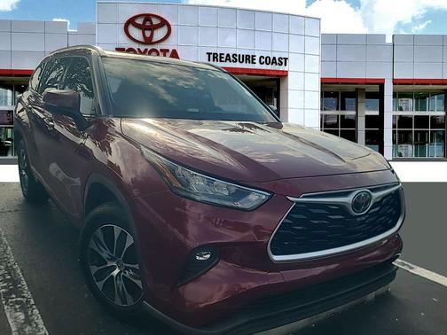 Ruby Flare Pearl 2020 Toyota Highlander XLE