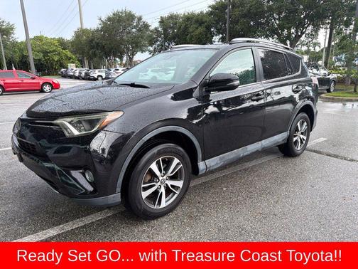 Black 2018 Toyota RAV4 XLE