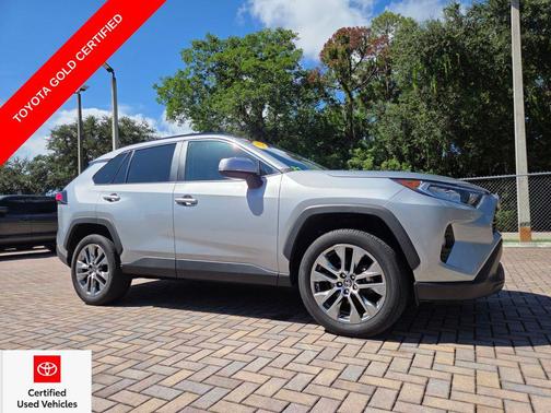 Silver Sky Metallic 2021 Toyota RAV4 XLE Premium