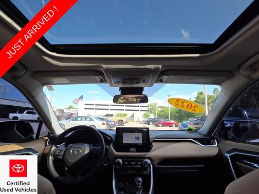 White 2022 Toyota RAV4 XLE