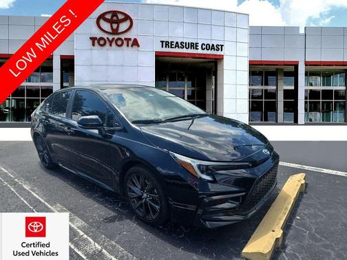 Midnight Black Metallic 2024 Toyota Corolla SE