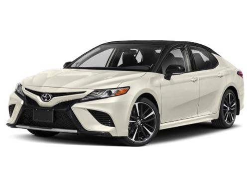 Wind Chill Pearl/Midnight Black Metallic 2019 Toyota Camry XSE