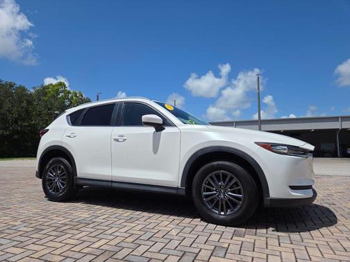 Snowflake White Pearl Mica 2020 Mazda CX-5 Touring