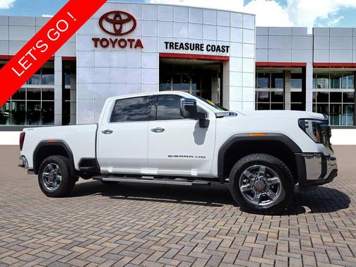 Summit White 2025 GMC Sierra 2500 SLT
