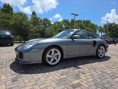 Slate Gray Metallic 2003 Porsche 911 Carrera Turbo