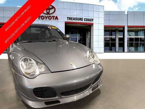 Slate Gray Metallic 2003 Porsche 911 Carrera Turbo