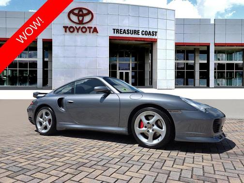 Slate Gray Metallic 2003 Porsche 911 Carrera Turbo