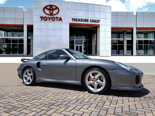 Slate Gray Metallic 2003 Porsche 911 Carrera Turbo