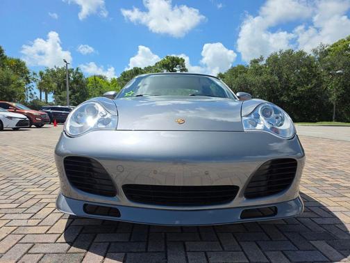 Slate Gray Metallic 2003 Porsche 911 Carrera Turbo