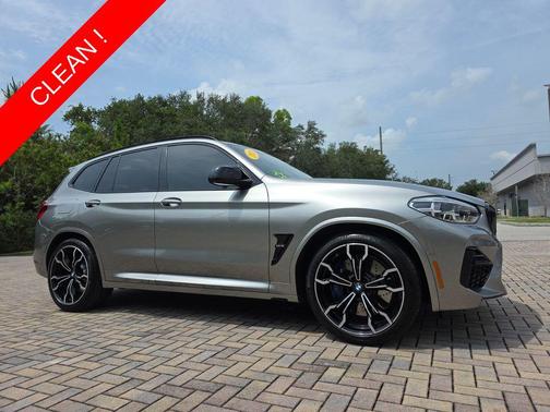 Donington Grey Metallic 2020 BMW X3 M Competition