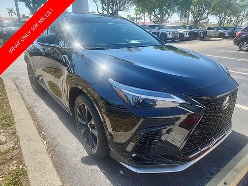 Obsidian 2024 Lexus NX 350 F SPORT Handling