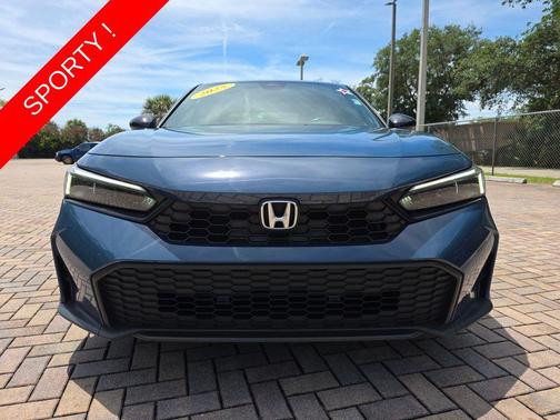Blue Lagoon Pearl 2025 Honda Civic Sport