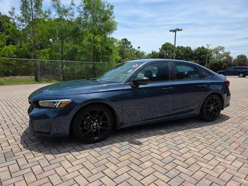 Blue Lagoon Pearl 2025 Honda Civic Sport