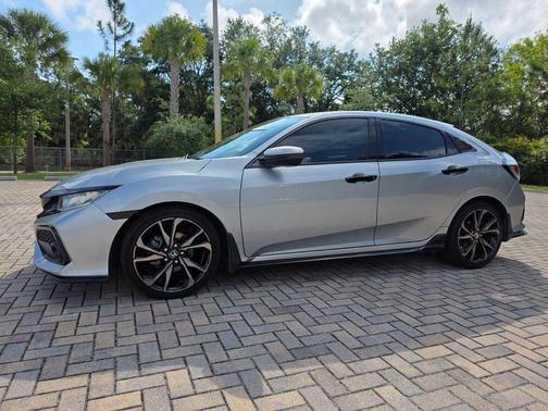 Lunar Silver Metallic 2019 Honda Civic Sport