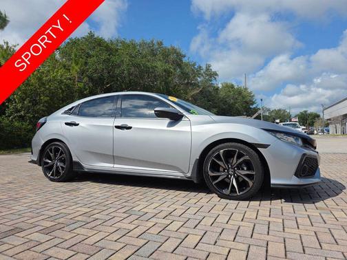 Lunar Silver Metallic 2019 Honda Civic Sport