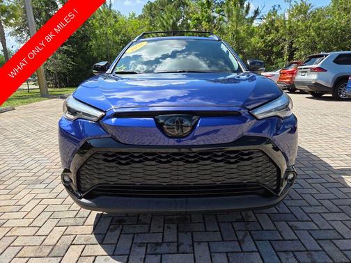 Blue Crush Metallic 2025 Toyota Corolla Hybrid SE