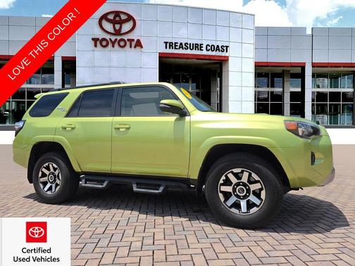 Lime Rush 2023 Toyota 4Runner TRD Off Road Premium