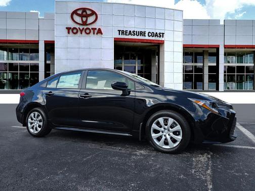 Midnight Black Metallic 2026 Toyota Corolla LE
