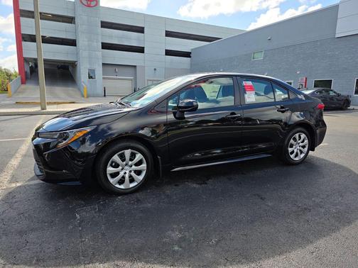 Midnight Black Metallic 2026 Toyota Corolla LE