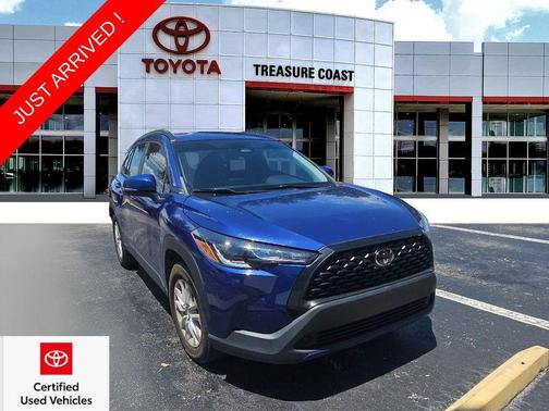 Blue Crush Metallic 2023 Toyota Corolla Cross LE