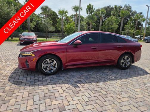 Passion Red 2021 Kia K5 LXS