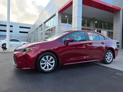 Ruby Flare Pearl 2026 Toyota Corolla LE