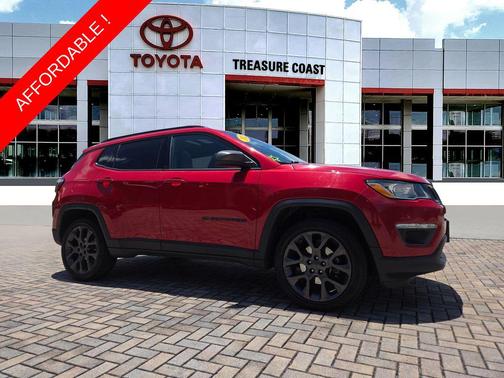 Redline Pearlcoat 2021 Jeep Compass 80th Special Edition