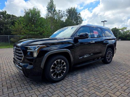 Midnight Black Metallic 2026 Toyota Sequoia Limited
