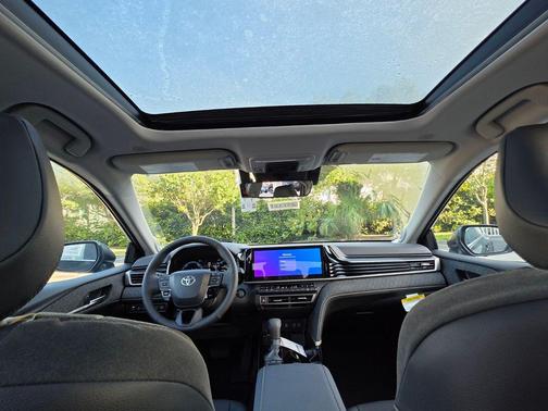 Midnight Black Metallic 2025 Toyota Camry XLE