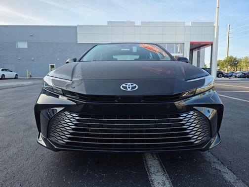 Midnight Black Metallic 2025 Toyota Camry XLE