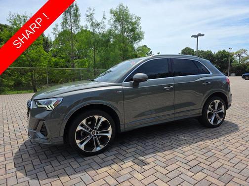 Chronos Gray Metallic 2021 Audi Q3 45 S line Premium Plus