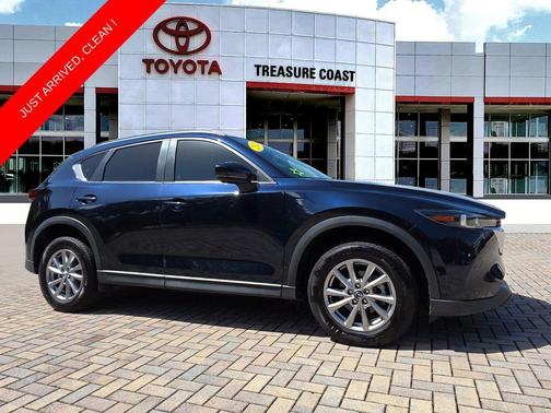 Deep Crystal Blue Mica 2022 Mazda CX-5 2.5 S Preferred Package