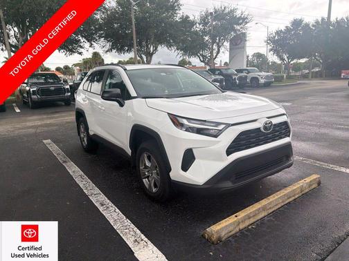 Ice Cap 2025 Toyota RAV4 Hybrid LE