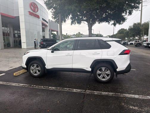 Ice Cap 2025 Toyota RAV4 Hybrid LE